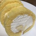 OyukarinO's cooksnap of when they made ふわんふあん♪カスタードロールケーキ.