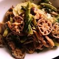 葛の羽's cooksnap of when they made 簡単中華！サバとレンコンの黒酢生姜旨煮.