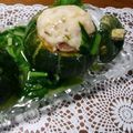 kucina's cooksnap of when they made 冷製♪坊ちゃんかぼちゃのレンジ蒸し.