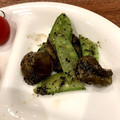 725i's cooksnap of when they made なすと絹さやの黒ごま和え.