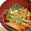 miちゃん♡'s cooksnap of when they made ほっこりん♡大根と豆苗のおつゆ♡.