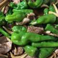 クックLJX5K4☆'s cooksnap of when they made ししとうとしめじの甘辛炒め.