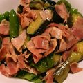 ケイsan5's cooksnap of when they made 簡単♪なすとピーマンとベーコン炒め.