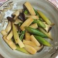 大切な友♡'s cooksnap of when they made アスパラとエリンギのバター醤油炒め.