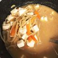 きゃさりん☆彡's cooksnap of when they made ぽかぽか♪ひき肉もやしのバター味噌スープ.