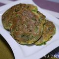 ちょこ☆ちょこ's cooksnap of when they made ★-納豆とにらのお好み焼き-★.