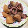 ＊むねちんとたま＊'s cooksnap of when they made ☆イカとじゃがいもの煮物(中華味).