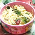 ののっく's cooksnap of when they made 包丁いらずの簡単大葉パスタ.