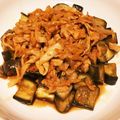 食べるの大好き♬'s cooksnap of when they made 豚キムチのっけナス.