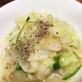 卵せんべい's cooksnap of when they made 炒めたきゅうりの塩ナムル♪.