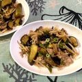 ほけきょ♪'s cooksnap of when they made モヤシとナスのポン酢炒め.