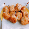 tsmma's cooksnap of when they made おつまみに。ささみとオリーブのフライ。.
