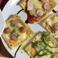 ルルルるか☆'s cooksnap of when they made お好きにアレンジ♬簡単ヘルシー薄揚げピザ.