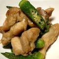 エルルン's cooksnap of when they made 塩麹の鶏肉とオクラの炒め物 味噌風味.