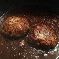 べクーべ's cooksnap of when they made 簡単やわらかジューシーハンバーグ☆デミ風.