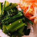 あいら！'s cooksnap of when they made スピード常備菜＊小松菜の塩ナムル.