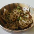 かすみん６１４'s cooksnap of when they made ＊旬の美味＊レンコンのふきのとう炒め.