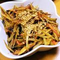 ゆけり３兄弟's cooksnap of when they made さつま揚げ入りきんぴら.