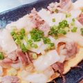 Choco521's cooksnap of when they made ご飯がすすむ豚みそ炒めのオープンオムレツ.