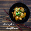 ramuneᐝiRo's cooksnap of when they made 簡単！新じゃがと鶏むね肉の煮っころがし♪.