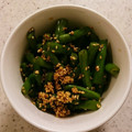 まーさんれなさん's cooksnap of when they made レンチンのみ作り置き☆いんげんの胡麻和え.
