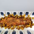 ち（＊´・ω・｀）ろ's cooksnap of when they made 鮭切身＆野菜ミックスのしょう油バター焼き.
