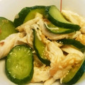 ✾MAI✾'s cooksnap of when they made ☆ささみときゅうりの梅肉あえ☆.