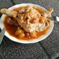 プリン坊's cooksnap of when they made 骨付き鶏もも肉のトマトチーズ煮込み.