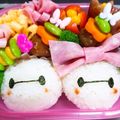 ゆりちゃんｗ♡'s cooksnap of when they made 超簡単キャラ弁 ベイマックス ツムツム.