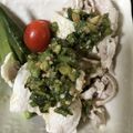 ririjun's cooksnap of when they made 【栄養士直伝】ニラでスタミナ豆腐ステーキ.