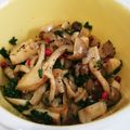 ねここfm's cooksnap of when they made 簡単！フライパンひとつできのこのマリネ.