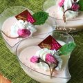 Miiyasusho's cooksnap of when they made 桜薫る！　桜ミルクプリン.