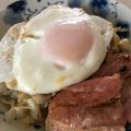 もきち☆'s cooksnap of when they made 和風でさっぱり〜ベーコンエッグキャベ丼♪.