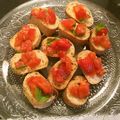 ブランディ's cooksnap of when they made 赤ピーマンとトマトのブルスケッタ.