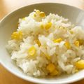 クックパッドごはん部's cooksnap of when they made とうもろこしの炊き込みご飯.
