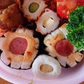 わらいおん's cooksnap of when they made お弁当にも【ウインナーのはんぺん磯部巻】.