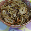 ハヤぱんだ's cooksnap of when they made ごぼうとこんにゃくの甘辛炒め【作り置き】.