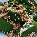 チョコ♪ミント's cooksnap of when they made 夏にぴったり！簡単！オクラの胡麻和え☆.