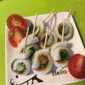 はるたんん's cooksnap of when they made 簡単！おつまみ&お弁当！竹輪のまきまき.