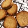 mikaaa0707's cooksnap of when they made トースターで簡単~きな粉クッキー.
