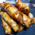  kanon 's cooksnap of when they made 厚揚げの豚バラ巻き＊韓国風＊.