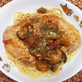 ikoccp's cooksnap of when they made ☆ナスと手羽先のトマト煮☆.