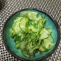 ともぞう★☆'s cooksnap of when they made きゅうりと大葉の酢の物.