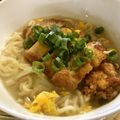 ☆Rokko☆'s cooksnap of when they made レンチンdeカツとじラーメン.