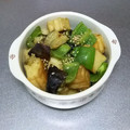 ☆ありか358☆'s cooksnap of when they made 厚揚げ&ナス&ピーマンの味噌炒め.