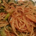 ぽふぽふマーチ's cooksnap of when they made トマトジュースdeワンポットパスタ♪.