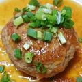 ﾋﾟﾛﾐ♡'s cooksnap of when they made ひじき入り豆腐ハンバーグ和風おろしソース.