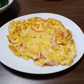 まろきちママ's cooksnap of when they made カニカマの卵焼き.
