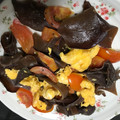 ゆか＊みく's cooksnap of when they made トマトと卵とキクラゲの中華炒め.