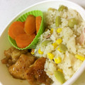 しげその's cooksnap of when they made 枝豆とベーコンのピラフ♪炊飯器で簡単.